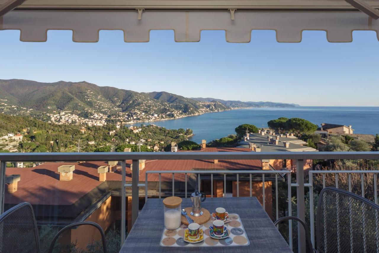 Casa Linda Vista Da Sogno, Piscina E Tennis Rapallo Exterior foto